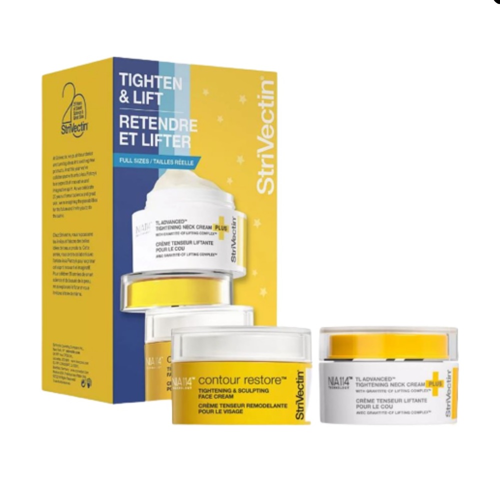 STRIVECTIN 2p Tighten & Lift Duo Kit Full Sizes NIB $200 Value